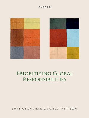 cover image of Prioritizing Global Responsibilities